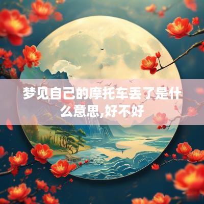 梦见自己的摩托车丢了是什么意思,好不好