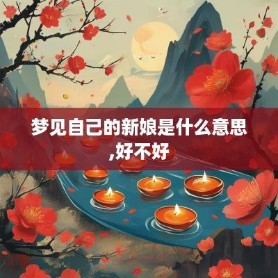 梦见自己的新娘是什么意思,好不好