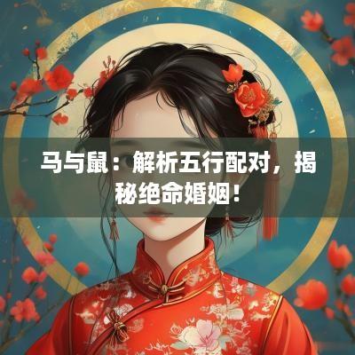 马与鼠：解析五行配对，揭秘绝命婚姻！