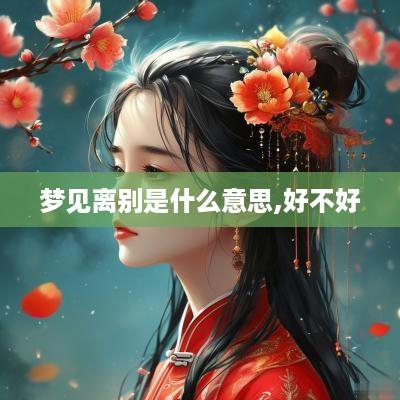 梦见离别是什么意思,好不好