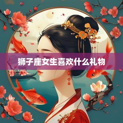 狮子座女生喜欢什么礼物