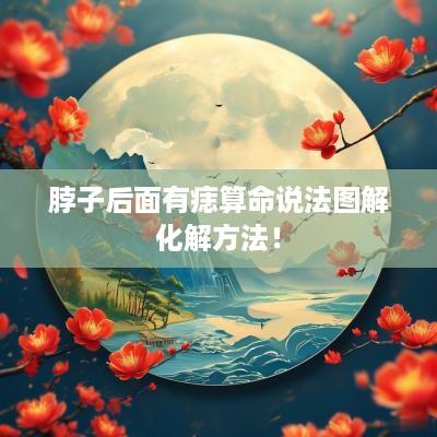 脖子后面有痣算命说法图解化解方法！