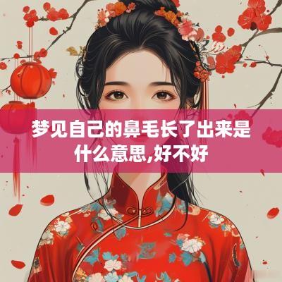梦见自己的鼻毛长了出来是什么意思,好不好