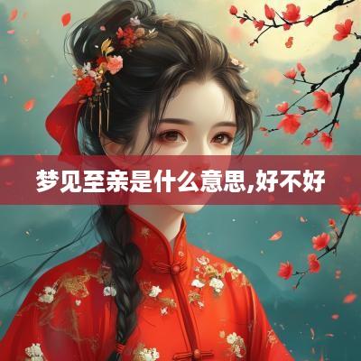 梦见至亲是什么意思,好不好