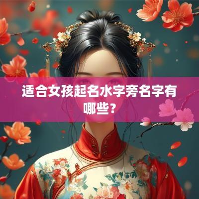 适合女孩起名水字旁名字有哪些？