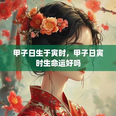 甲子日生于寅时，甲子日寅时生命运好吗