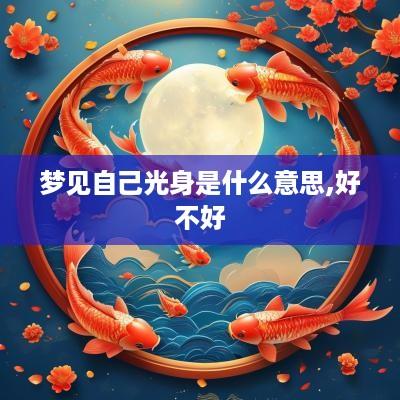 梦见自己光身是什么意思,好不好