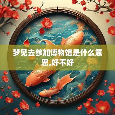 梦见去参加博物馆是什么意思,好不好
