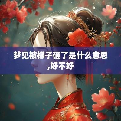梦见被梯子砸了是什么意思,好不好