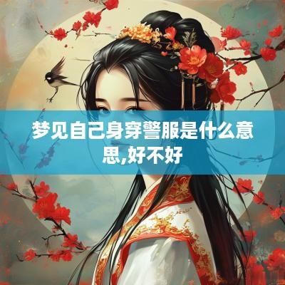 梦见自己身穿警服是什么意思,好不好