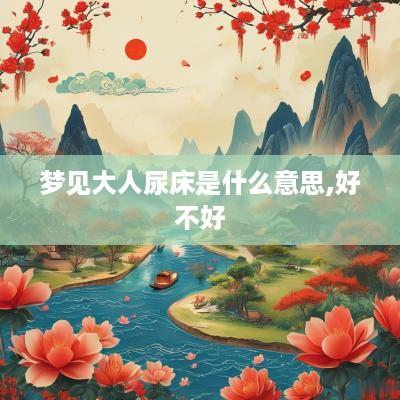 梦见大人尿床是什么意思,好不好