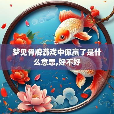 梦见骨牌游戏中你赢了是什么意思,好不好