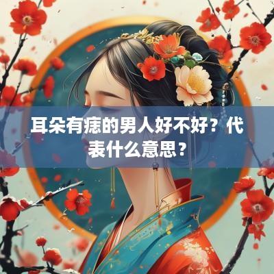 耳朵有痣的男人好不好？代表什么意思？