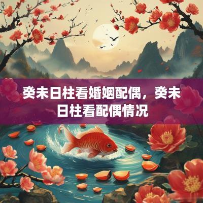 癸未日柱看婚姻配偶，癸未日柱看配偶情况