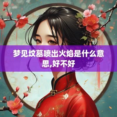 梦见坟墓喷出火焰是什么意思,好不好