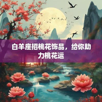 白羊座招桃花饰品，给你助力桃花运