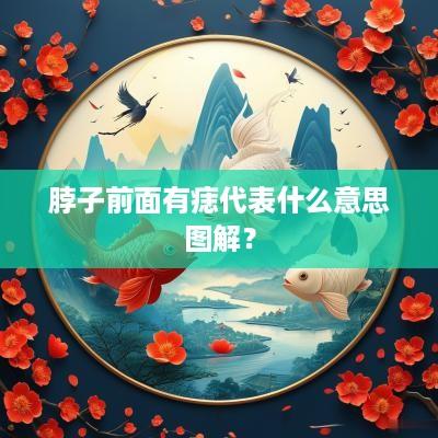 脖子前面有痣代表什么意思图解？