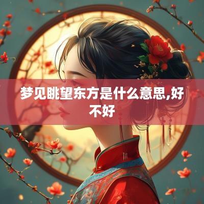 梦见眺望东方是什么意思,好不好