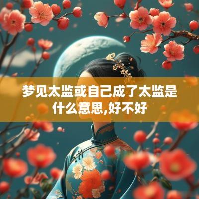 梦见太监或自己成了太监是什么意思,好不好