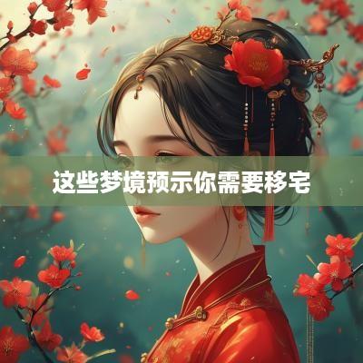 这些梦境预示你需要移宅