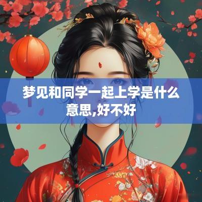 梦见和同学一起上学是什么意思,好不好