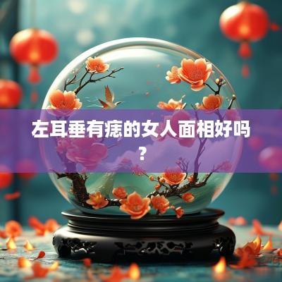 左耳垂有痣的女人面相好吗？