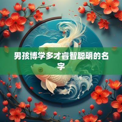 男孩博学多才睿智聪明的名字