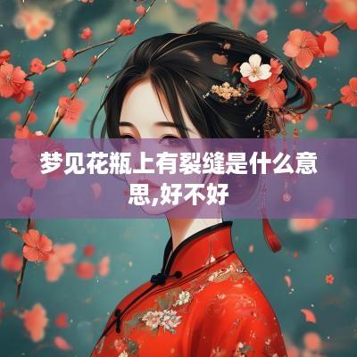 梦见花瓶上有裂缝是什么意思,好不好