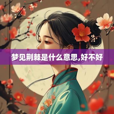 梦见荆棘是什么意思,好不好