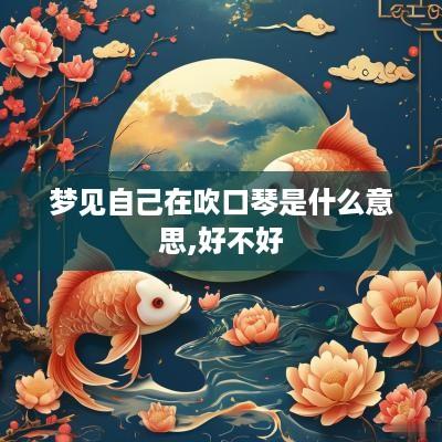 梦见自己在吹口琴是什么意思,好不好