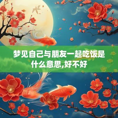梦见自己与朋友一起吃饭是什么意思,好不好
