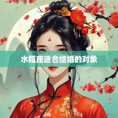 水瓶座适合结婚的对象