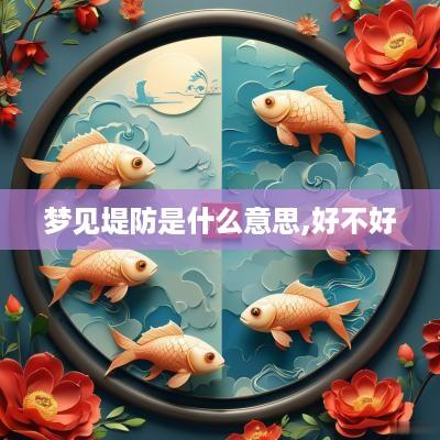 梦见堤防是什么意思,好不好
