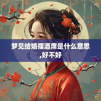 梦见结婚摆酒席是什么意思,好不好