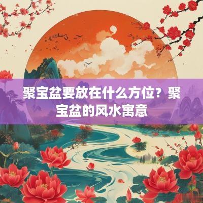 聚宝盆要放在什么方位？聚宝盆的风水寓意