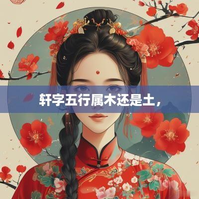 轩字五行属木还是土，