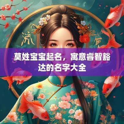 莫姓宝宝起名，寓意睿智豁达的名字大全