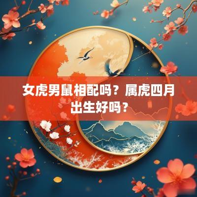 女虎男鼠相配吗？属虎四月出生好吗？