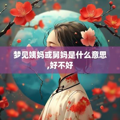 梦见姨妈或舅妈是什么意思,好不好