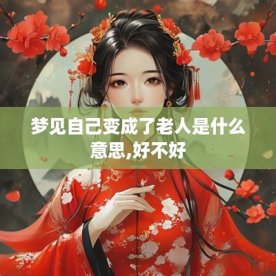 梦见自己变成了老人是什么意思,好不好