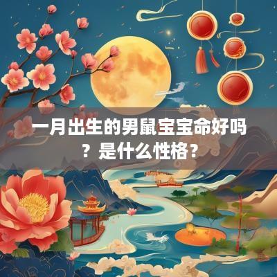 一月出生的男鼠宝宝命好吗？是什么性格？