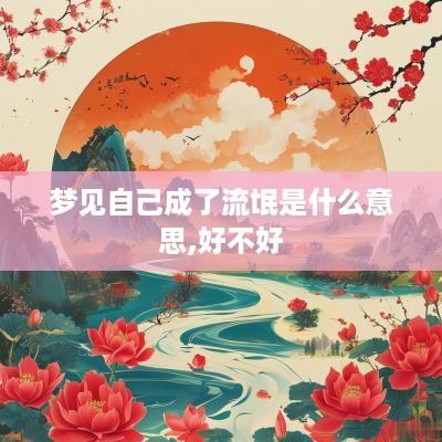 梦见自己成了流氓是什么意思,好不好