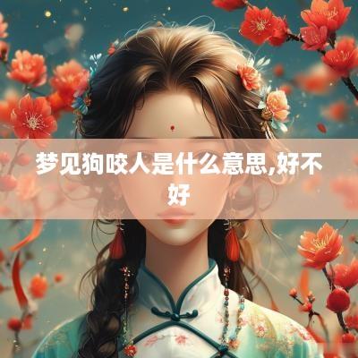 梦见狗咬人是什么意思,好不好