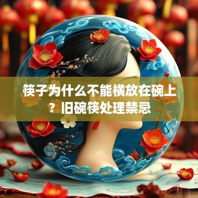 筷子为什么不能横放在碗上？旧碗筷处理禁忌
