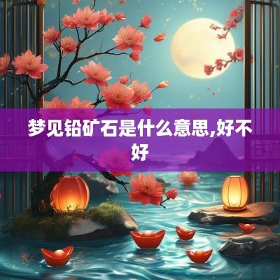 梦见铅矿石是什么意思,好不好
