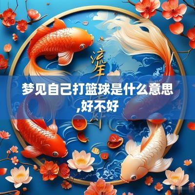 梦见自己打篮球是什么意思,好不好