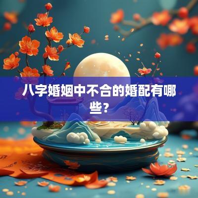 八字婚姻中不合的婚配有哪些？
