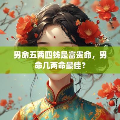 男命五两四钱是富贵命，男命几两命最佳？