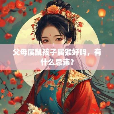 父母属鼠孩子属猴好吗，有什么忌讳？