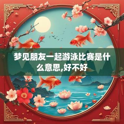 梦见朋友一起游泳比赛是什么意思,好不好
